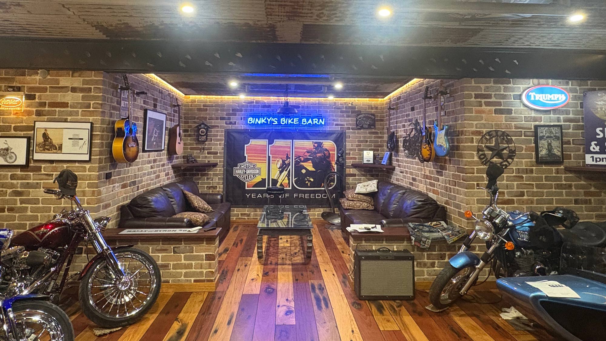 Binky’s Bike Barn: One amazing space