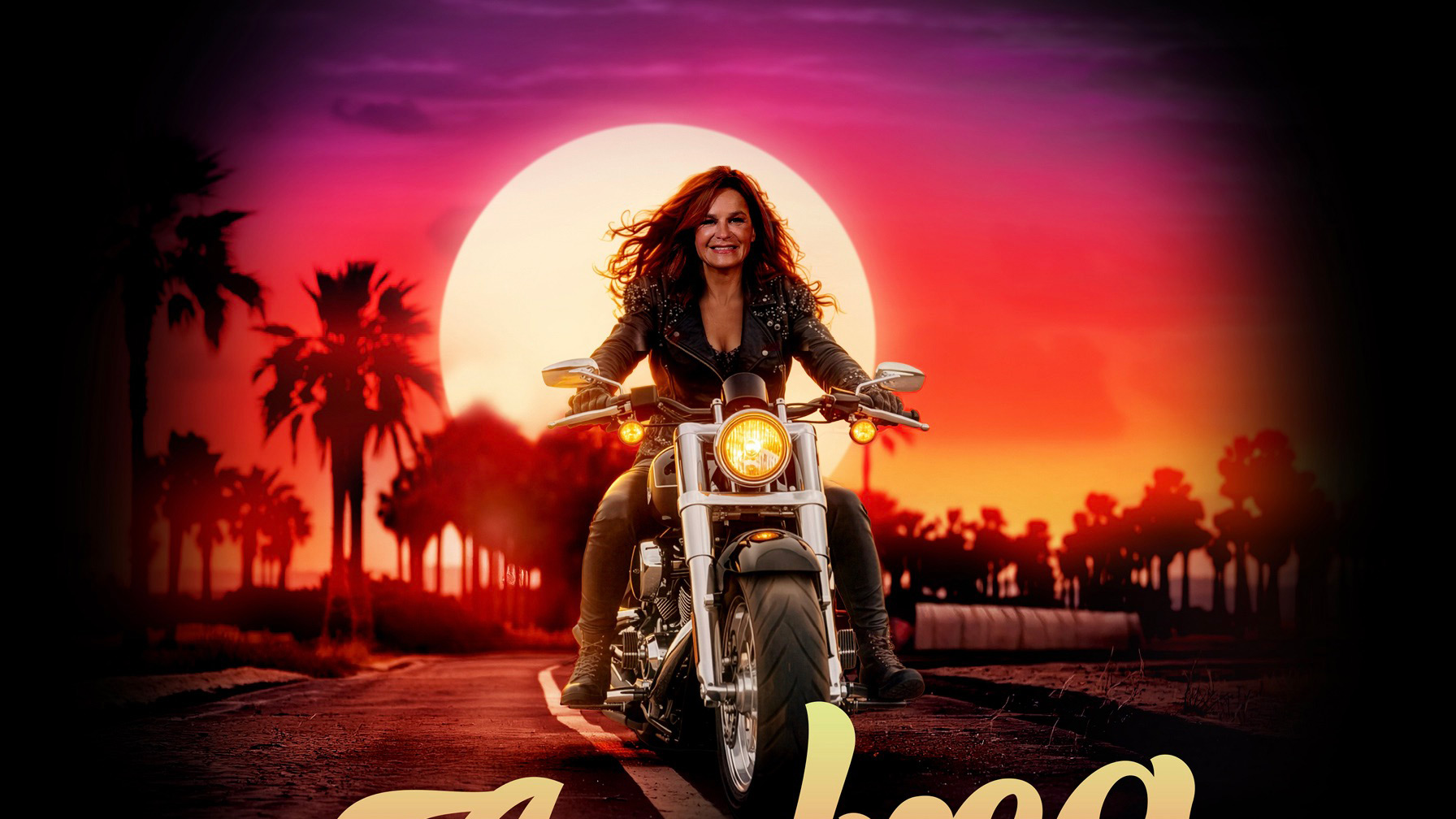 Andrea Berg unterstützt die Harley-Davidson Charity Tour