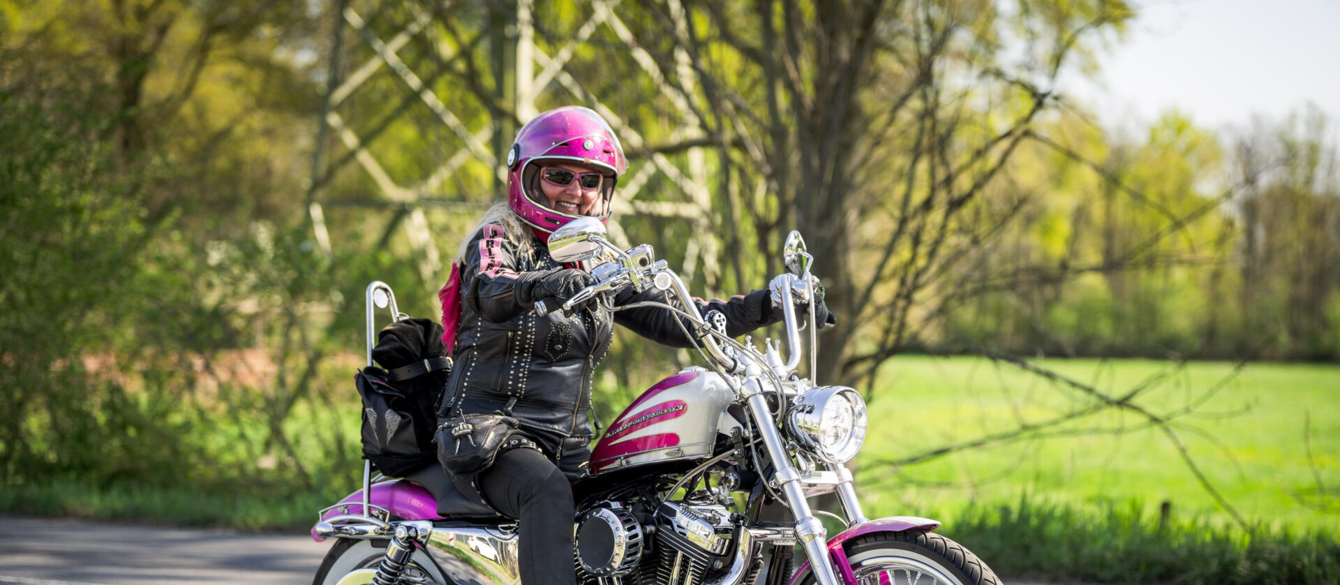 Meet the Pink Lady, winner of the People’s Choice prize at this year’s European H.O.G. Rally