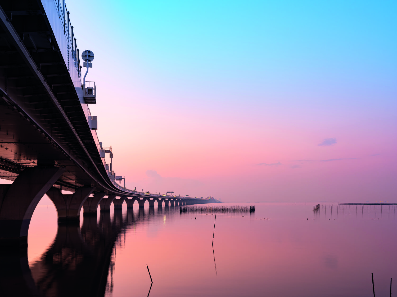 Tokyo Bay Aqua-Line and Umihotaru