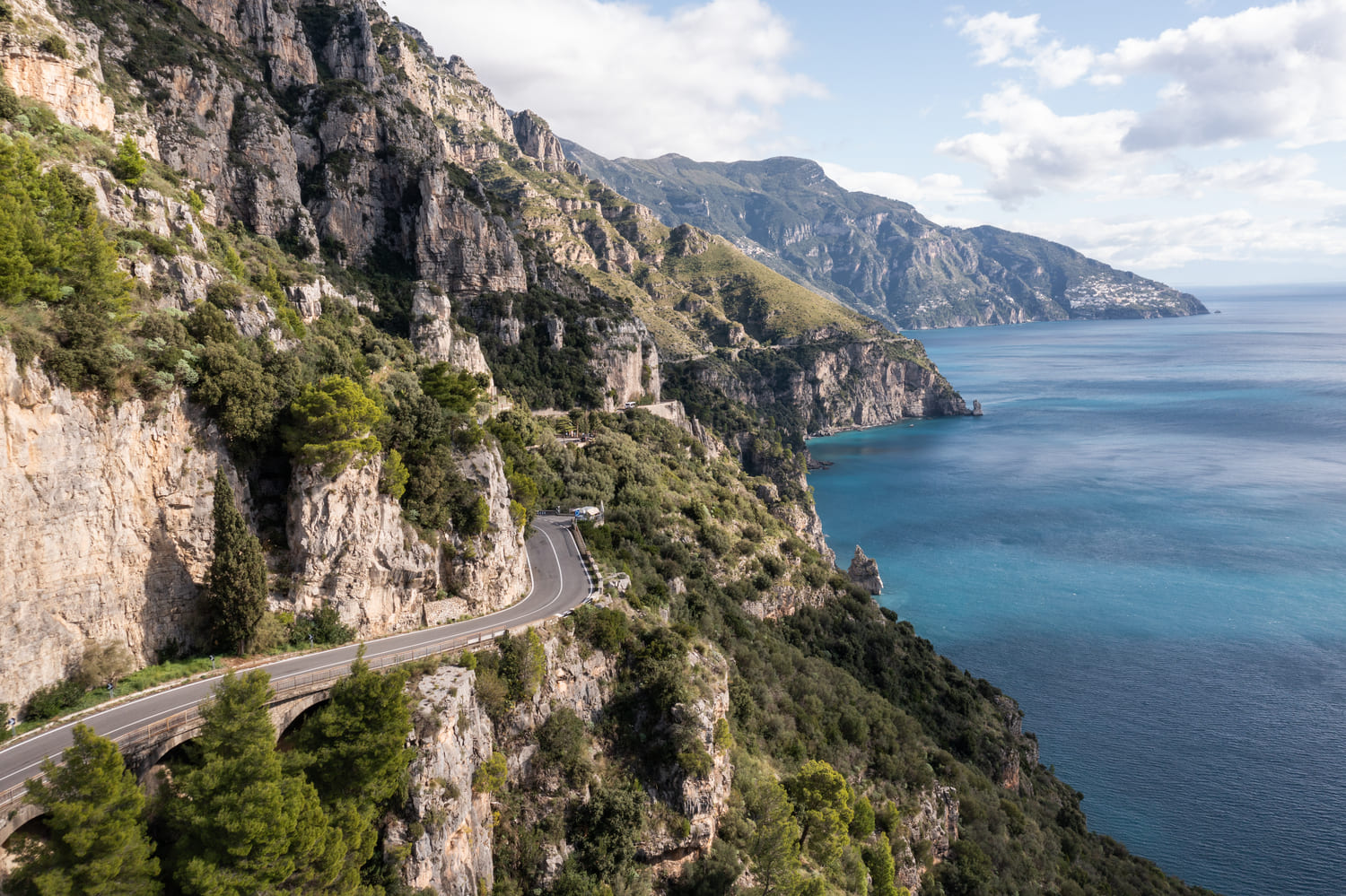 Carretera costera de Amalfi