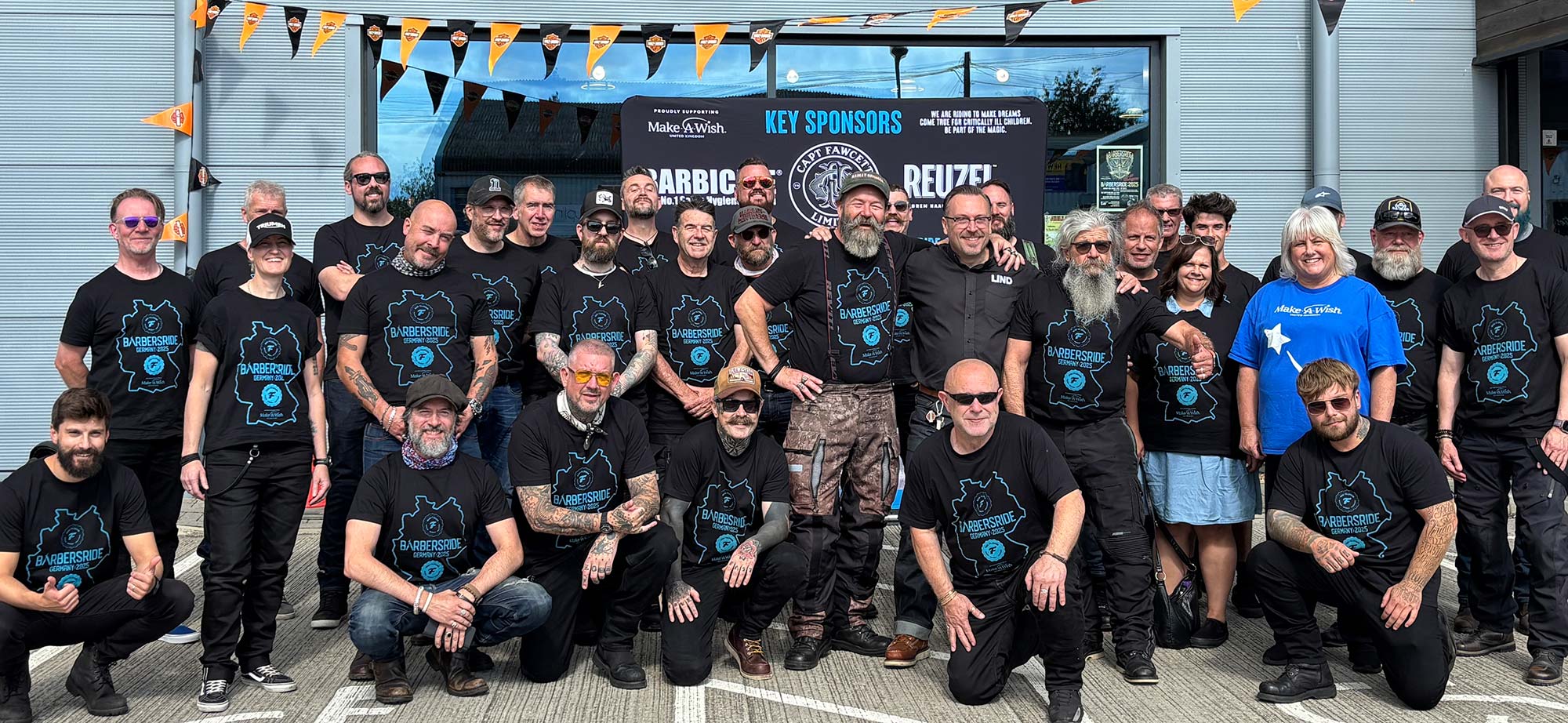 H.O.G. members riding miles to makes wishes come true