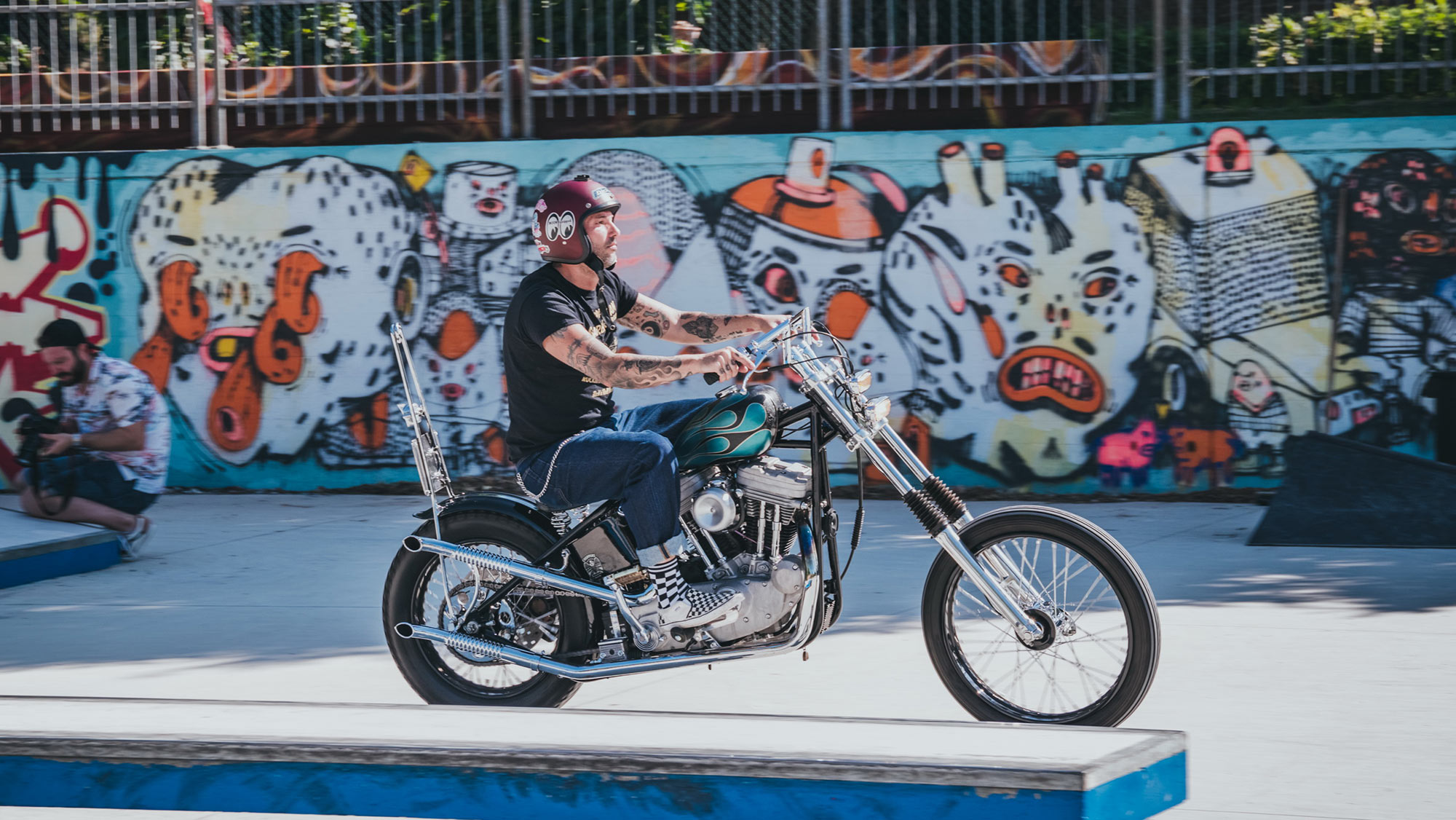 The story behind this 1960s-inspired custom chopper