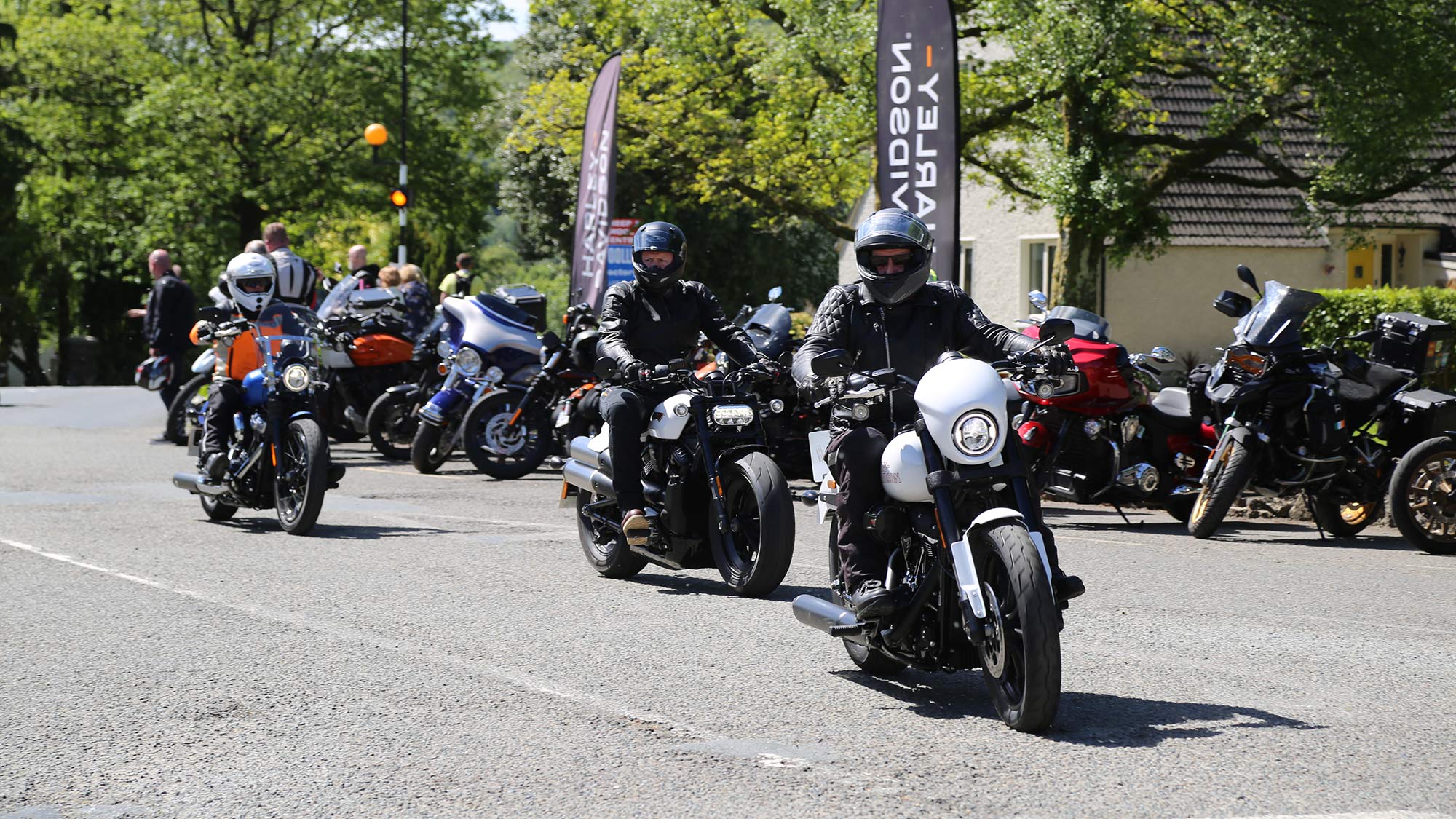 On the road with the Harley-Davidson Experience Tour