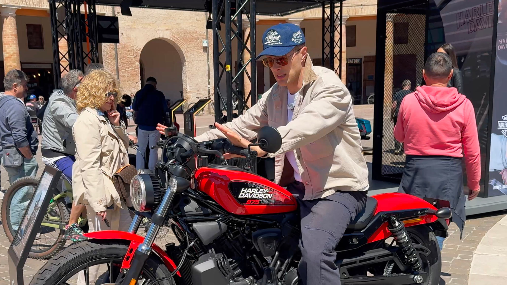 Welcomed into the Harley community