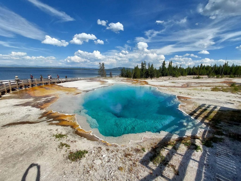 Grand Prismatic Spring.