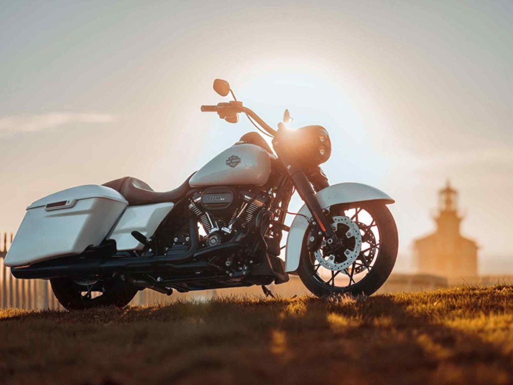 A Harley-Davidson bike.