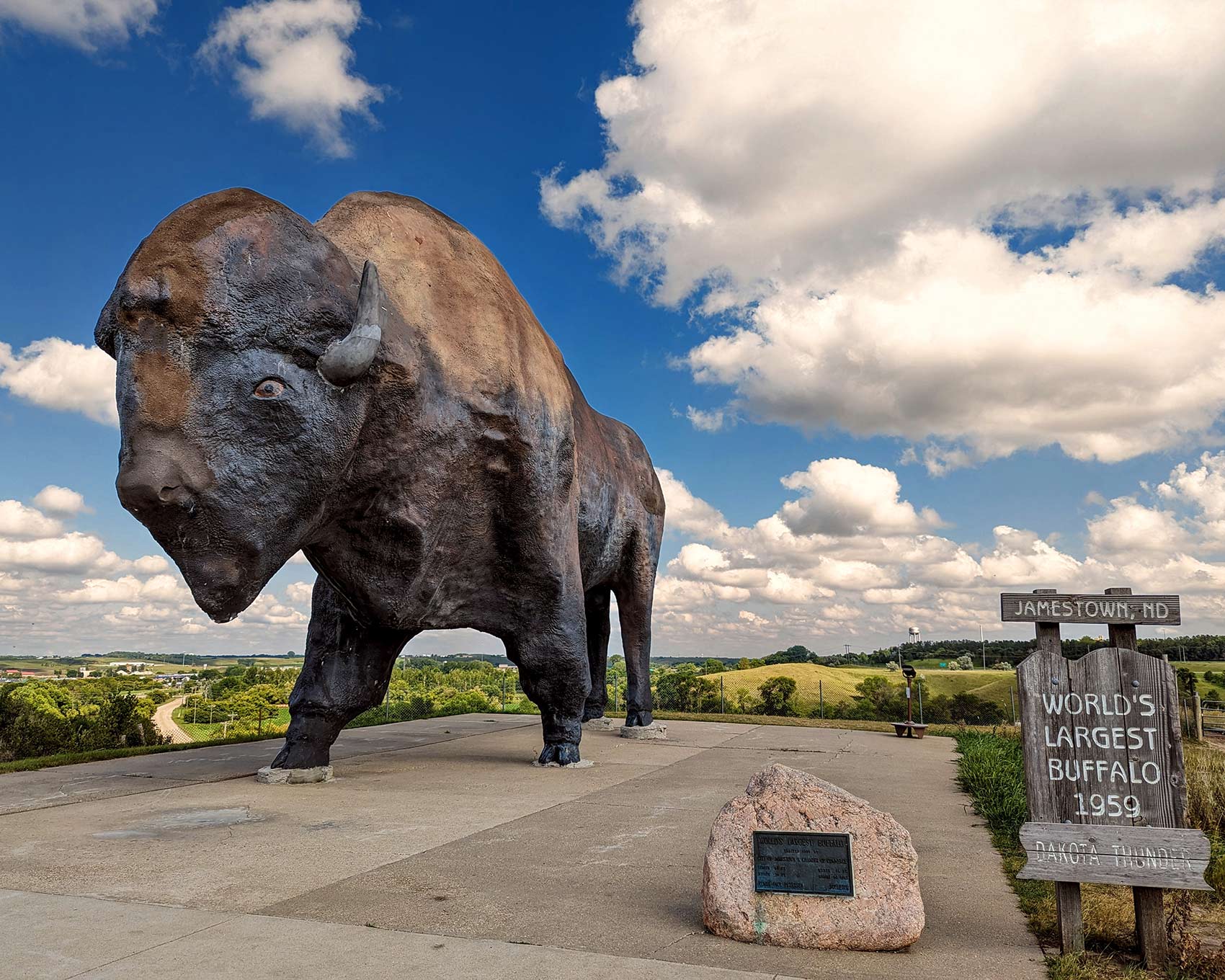 World’s Largest Buffalo Statue