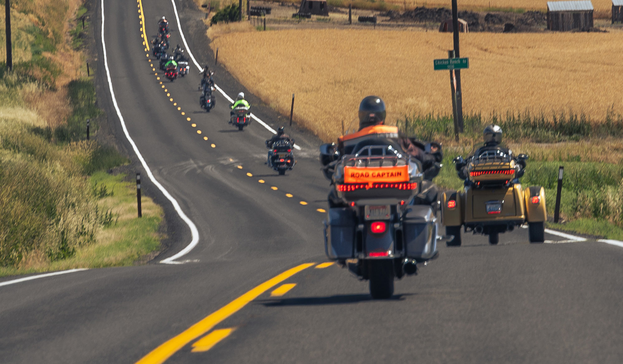 Exploring new routes with new friends