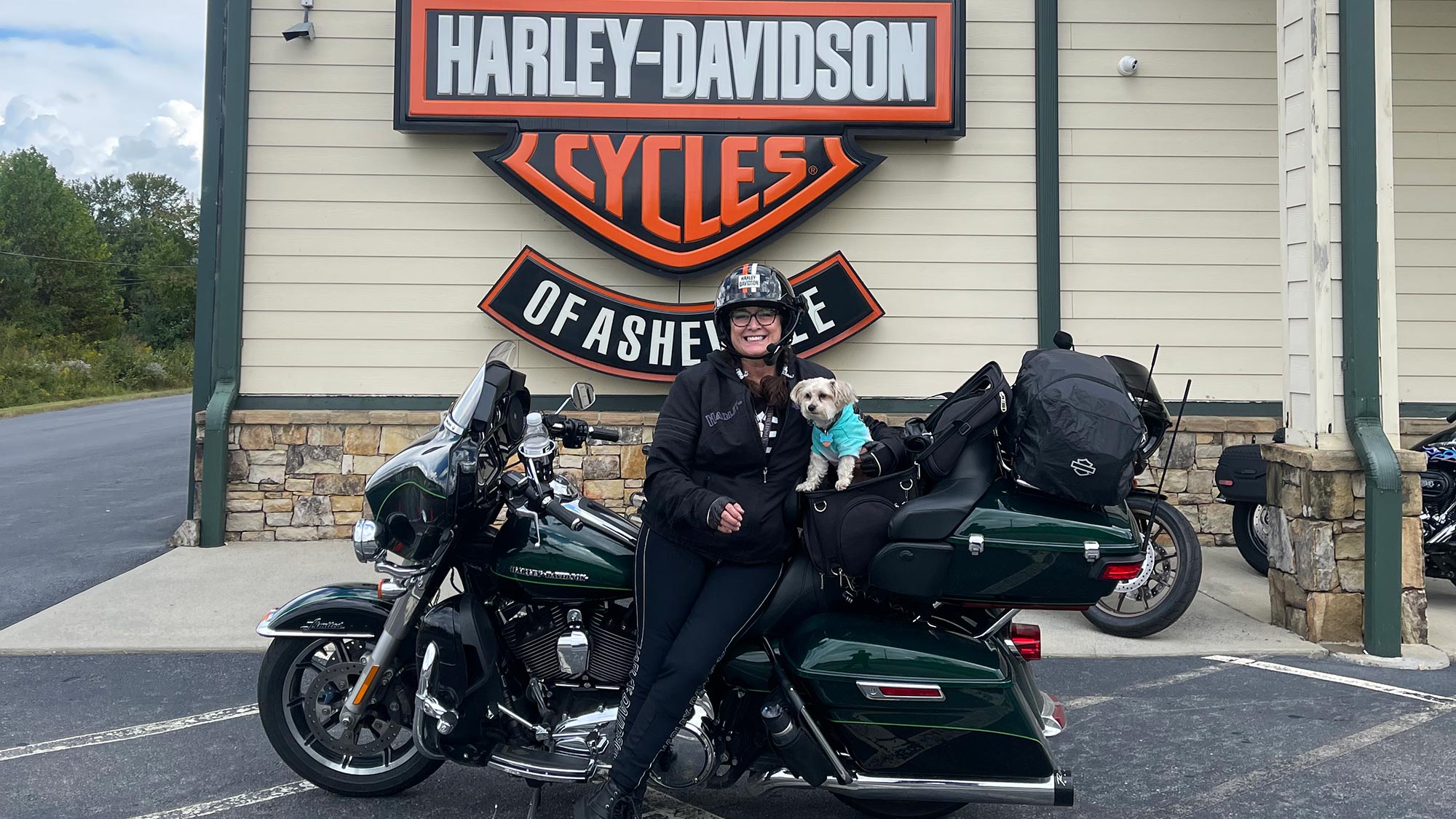 Enjoying the miles with Myles
